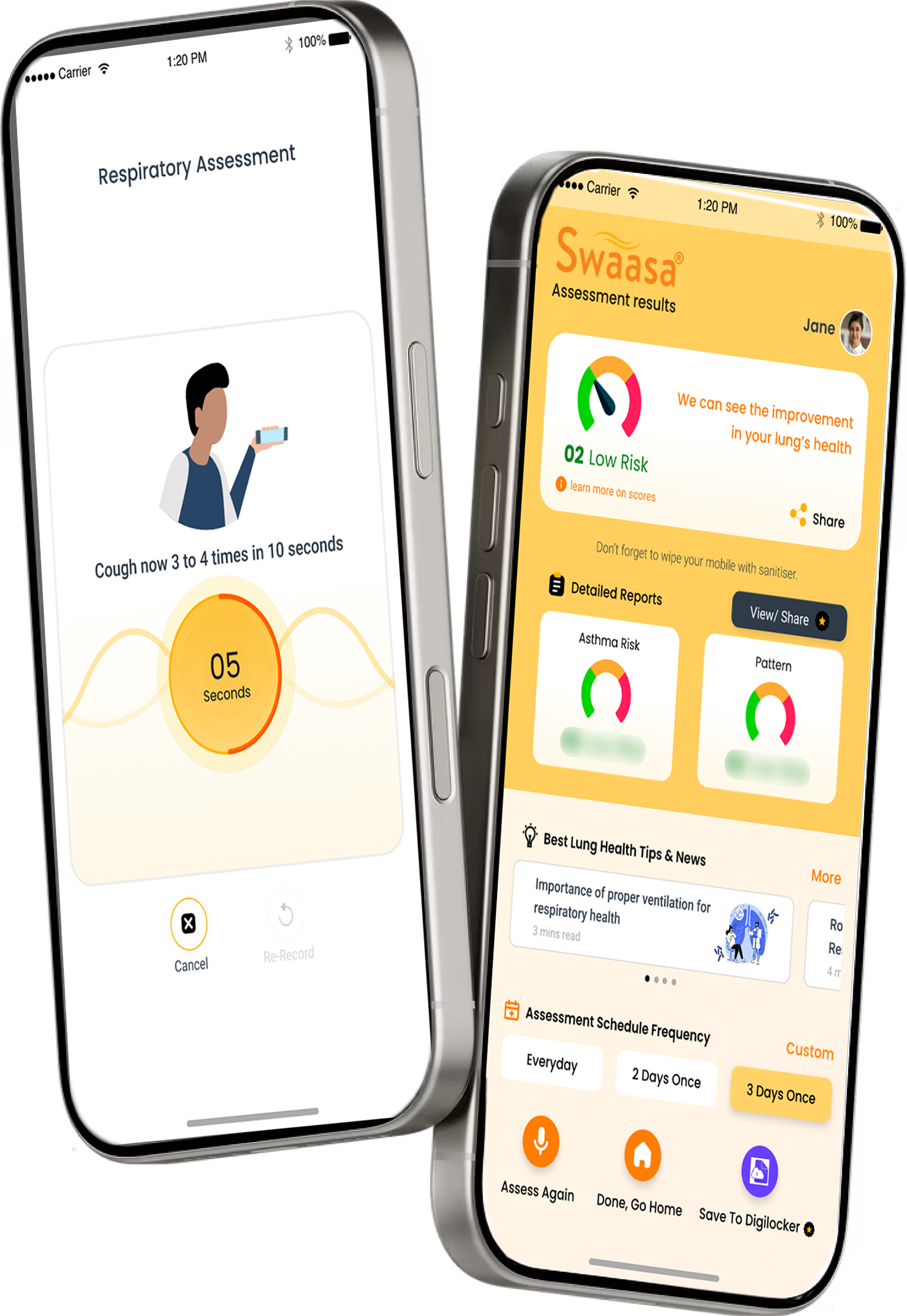 Cough based screening