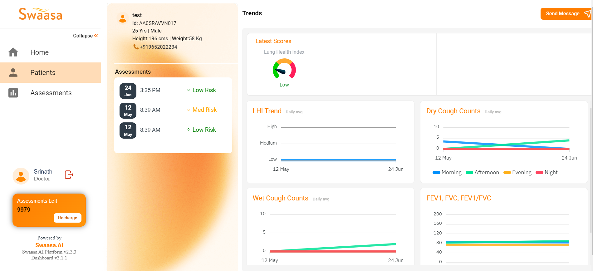 Dashboard screenshot 1